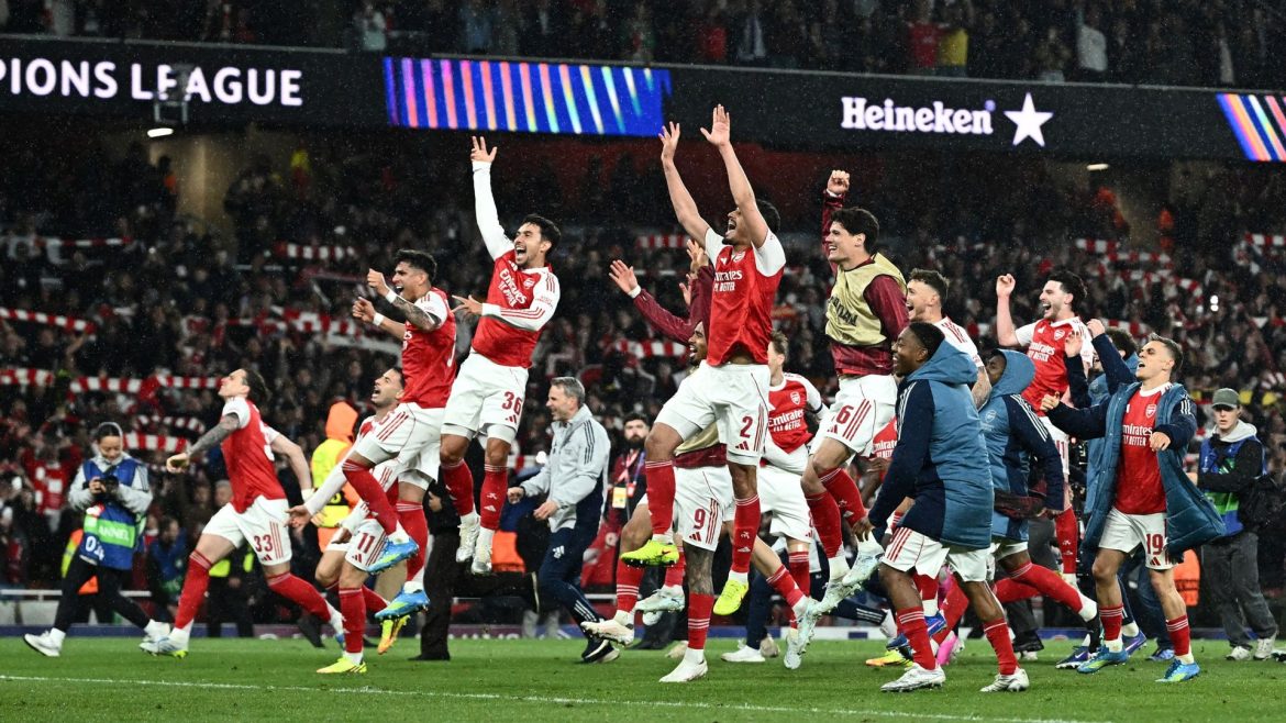 Arsenal reach Champions League final
