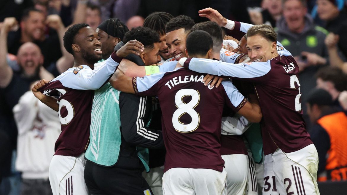 Aston Villa and Crystal Palace reach European finals