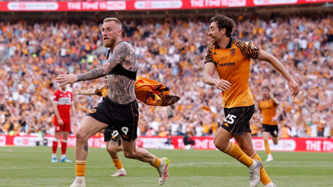 Hull promoted to Premier League after dramatic stoppage-time winner