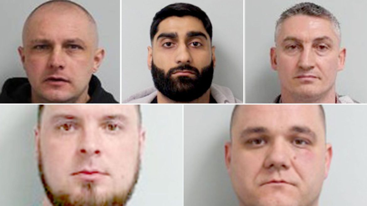 Five men jailed for 'gigantic' London drugs operation using 'ghost warehouses'