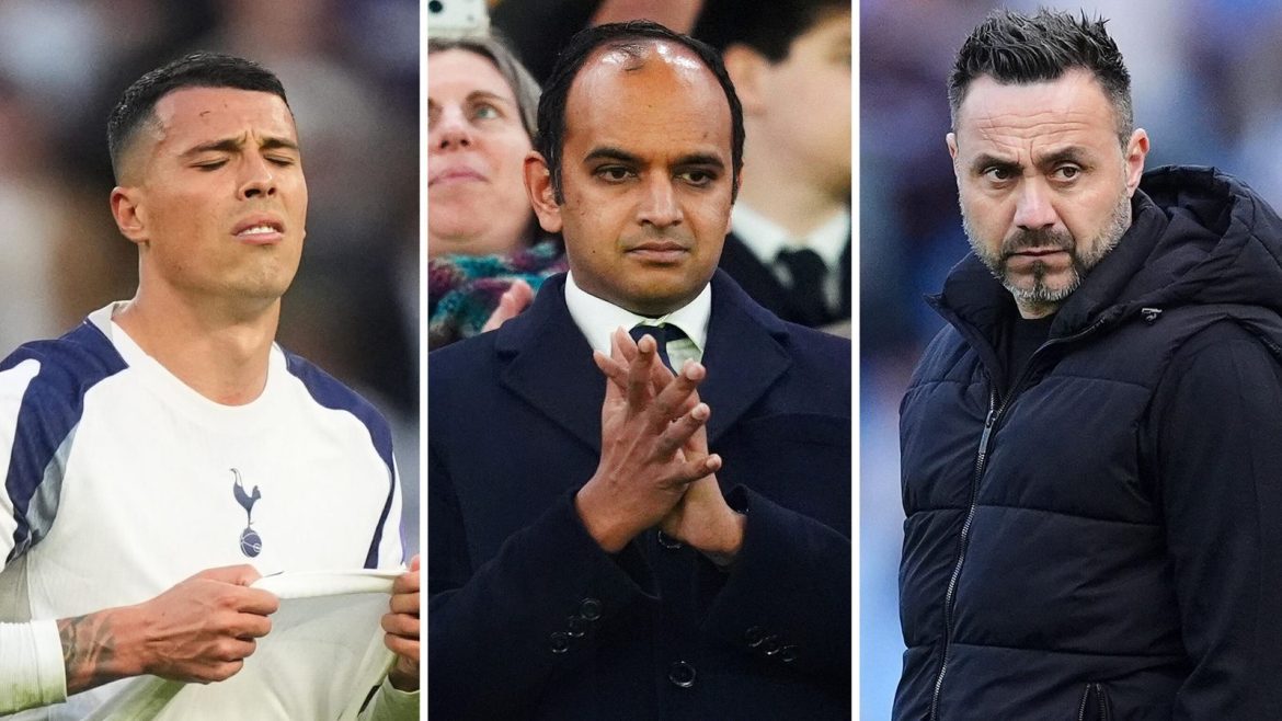 Tottenham Hotspur: How Spurs’ hierarchy are trying to transform club amid Premier League relegation battle | Football News