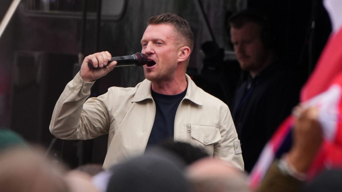 Tommy Robinson says he's been detained at Heathrow