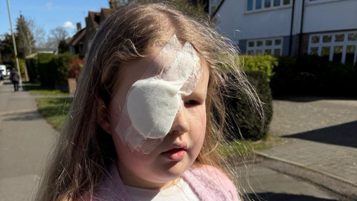 Girl, 11, becomes first in UK to receive sight-saving gene therapy