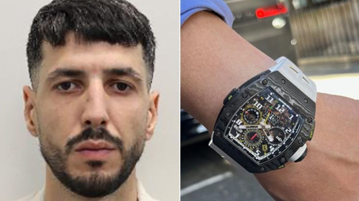 Prolific thief jailed after plain clothes police stop attempted £250,000 watch theft