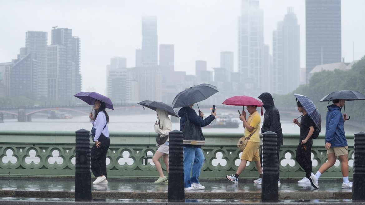 UK facing 'most changeable week' of weather since June