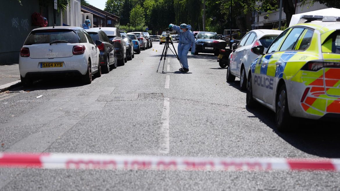 Man, 25, shot dead near pub