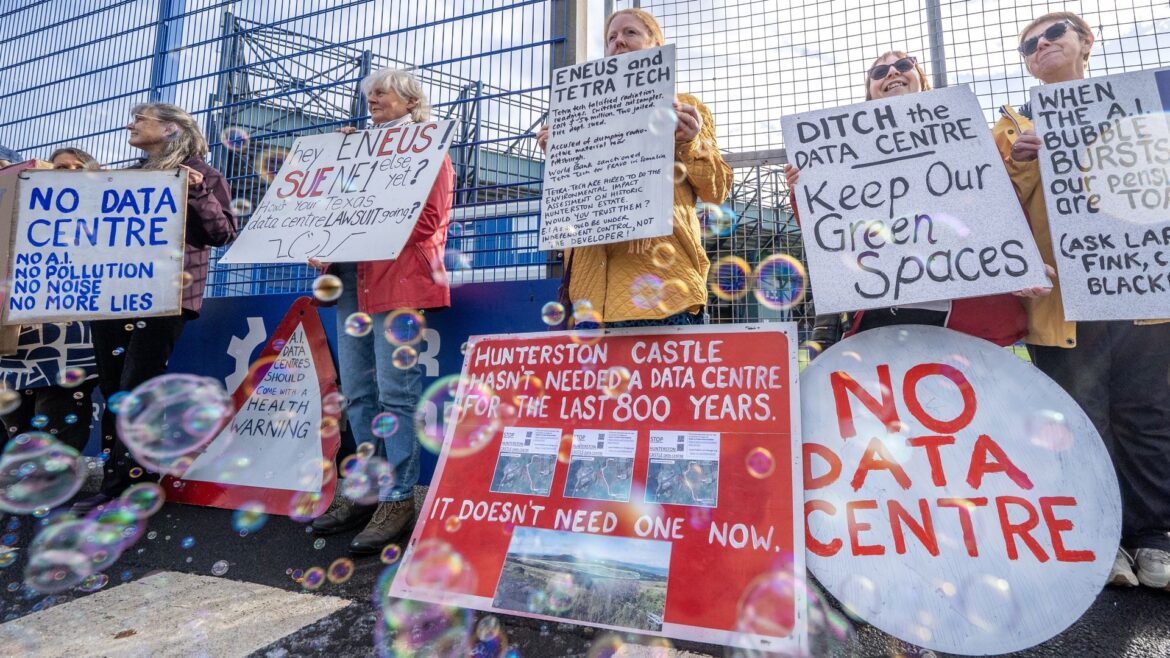 Data centre would have 'horrendous' impact, protesters warn