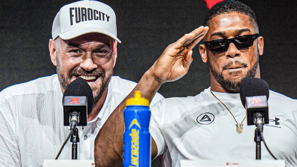 'I'm the BOSS, know that!' – Best bits from Fury vs Joshua presser!